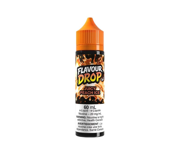Juicy Peach Ice Flavour Drop20mg 60 ml e-liquid Salt