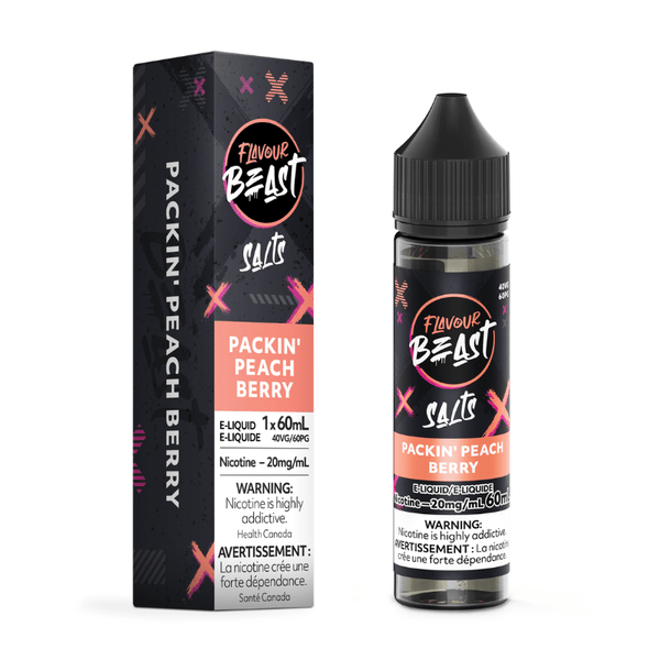 Packin peach berry 2 0mg/60ml F lavour B east