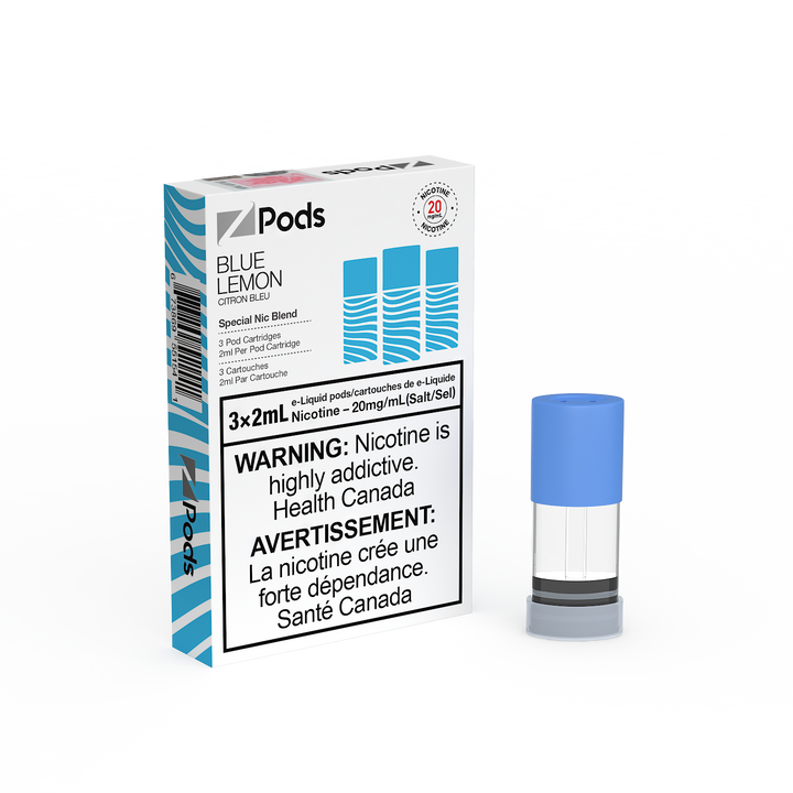 [S] Blue lemon Zpod 20mg 3x2ml