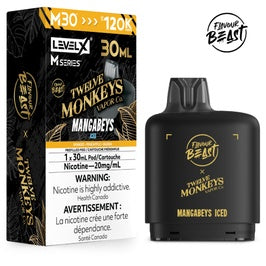 Mangabeys Iced Level X Flavour Beast 120K M Series Pod 30ml/20mg (Only Compatible with M Series Battery)