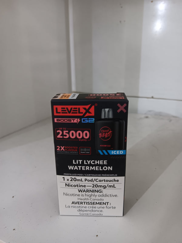 [S] Lit lychee watermelon Iced L evelX 25KO ( Without B attery)