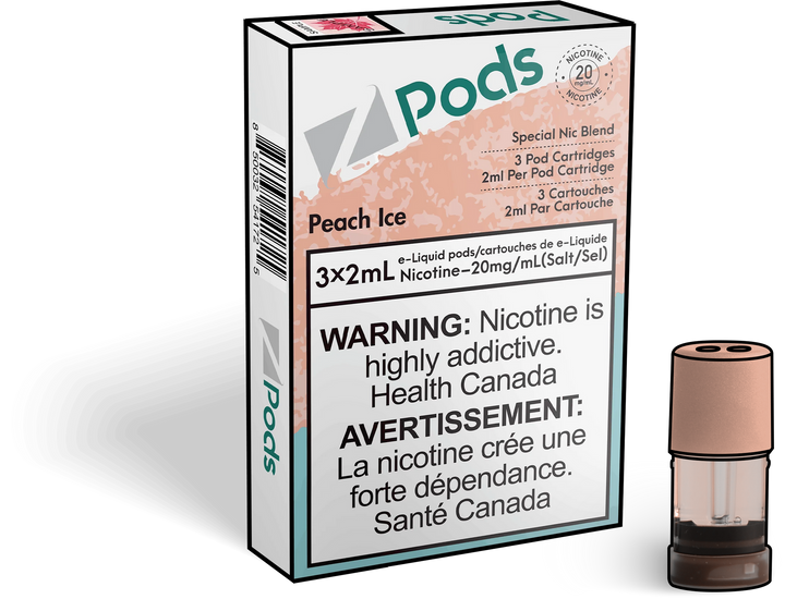 [O] Peach jce Zpod 20mg 3x2ml