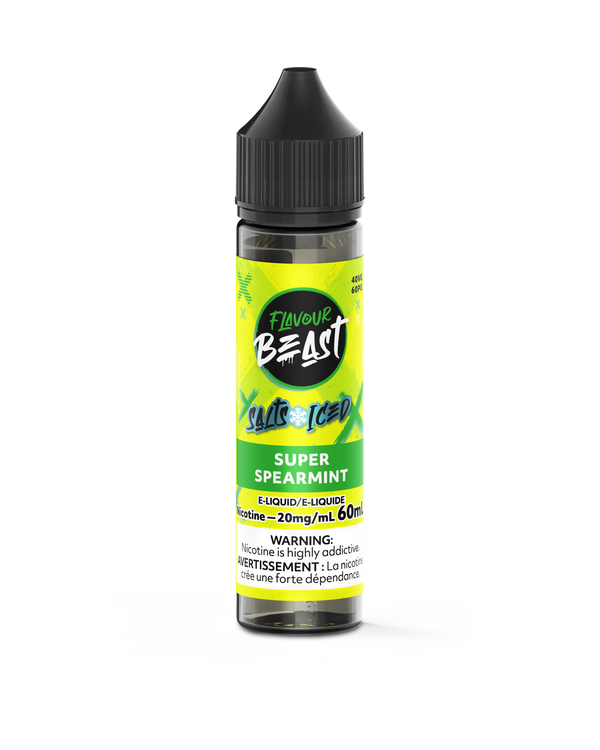 [S] Super Spearmint Iced Flavour Beast 20mg 60ml E-Liquid