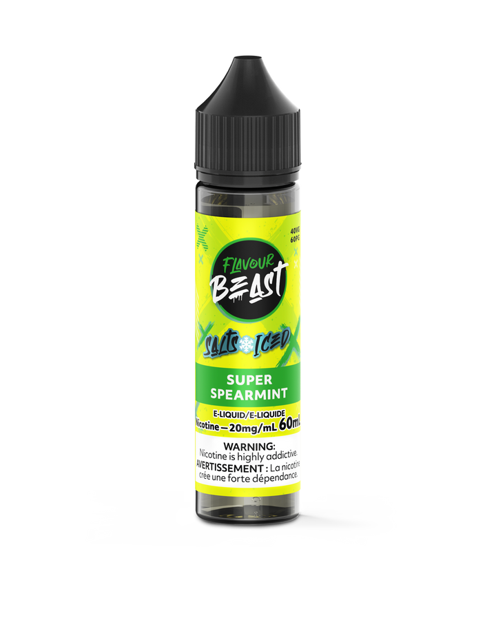 [S] Super Spearmint Iced Flavour Beast 20mg 60ml E-Liquid