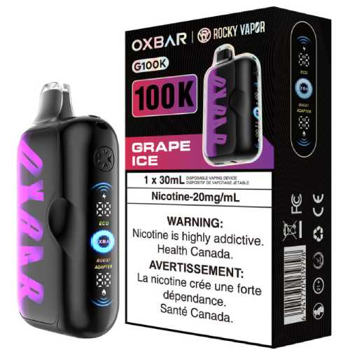 (S) Grape Ice Oxbar G 100k 20mg 30ml