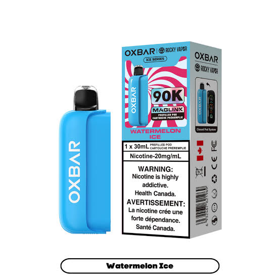 (O) Watermelon Ice Oxbar Maglink pre-filled pods 90kO 20mg 30mI