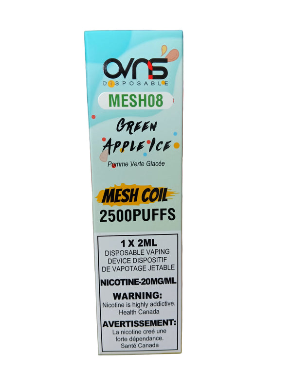 Green apple ice O VNS 2 500kO 2 0mg 1 x2ml