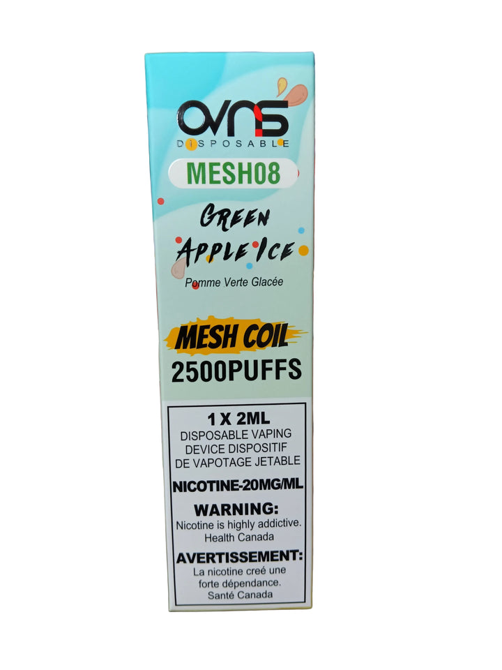 Green Apple Ice OVNS 2500kO 20mg 1 x 2ml