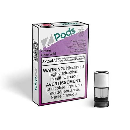 [O] Grapes Gone Wild  Zpod 20mg 3x2ml