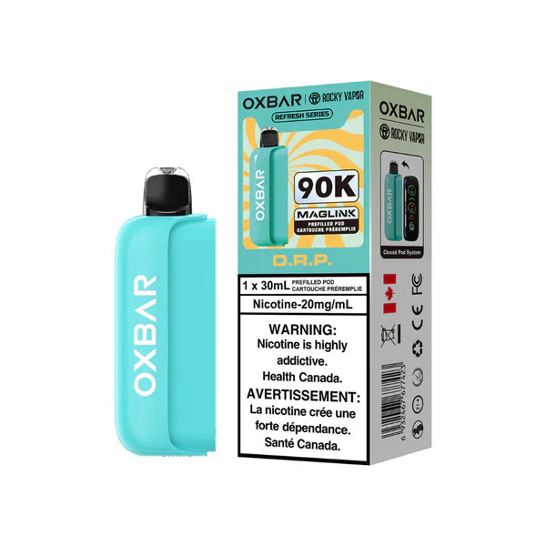 [S] D.R.P Oxbar Maglink pre-filled pods 90k 20mg 30mI