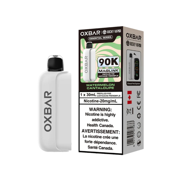 (O) Watermelon Cantaloupe Oxbar Maglink pre-filled pods 90kO 20mg 30mI