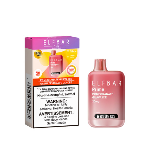 [S] Pomegranate Guava Ice Elfbar Prime 1.8K 20mg 1x2ml