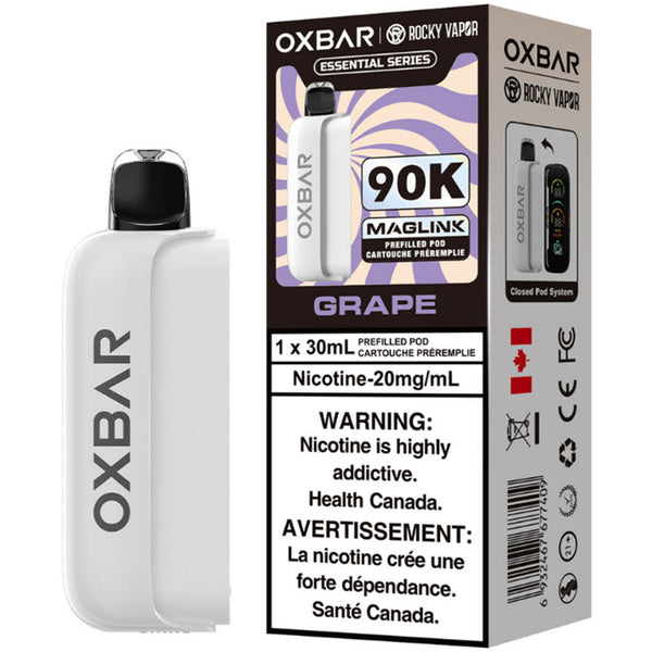 [S] Grape Oxbar Maglink pre-filled pods 90k 20mg 30mI