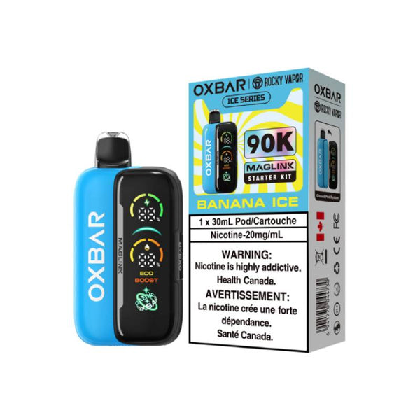 [S] Banana Ice Oxbar Starter kit 90k 20mg 30mI