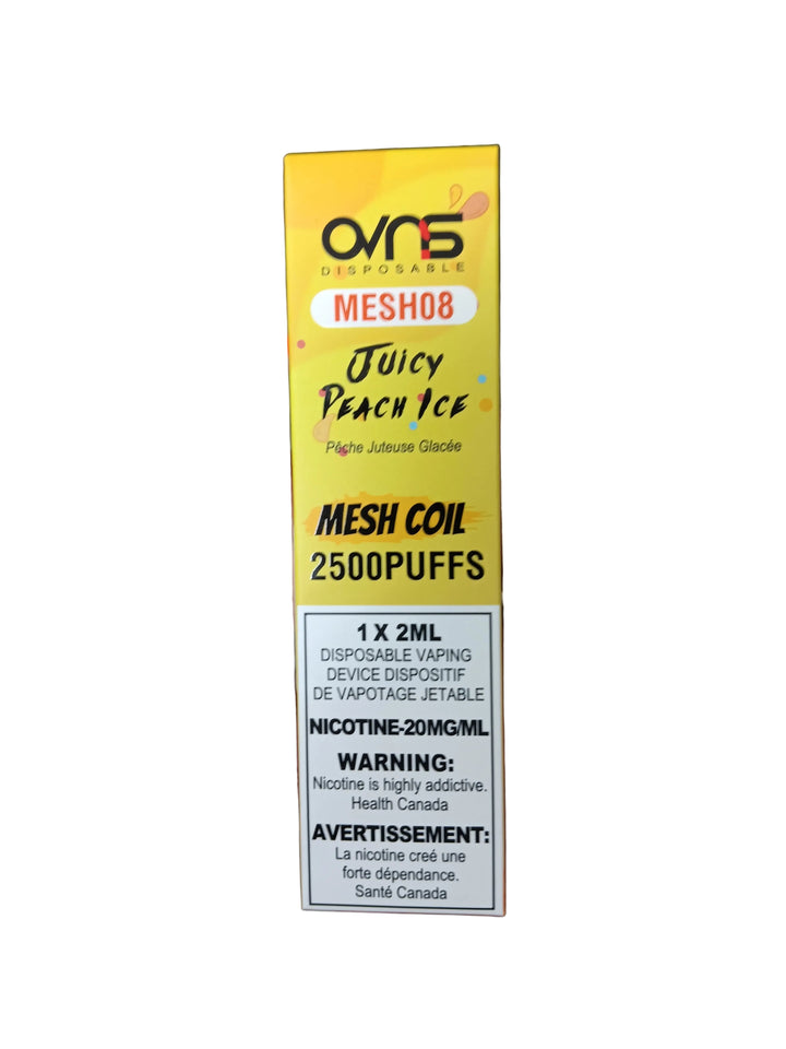Juicy Peach Ice OVNS 2500kO 20mg 1 x 2ml