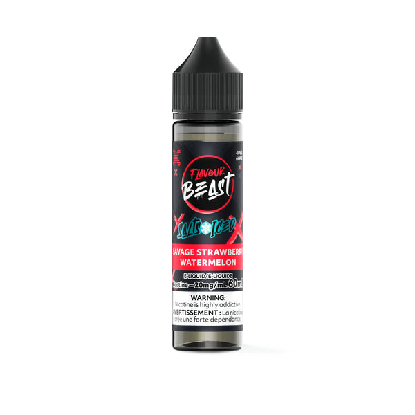 [S] Savage Strawberry Watermelon Flavour Beast 20mg 60ml E-Liquid