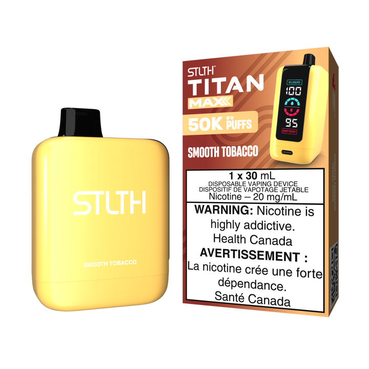 Smooth Tobacco STLTH Titan 50K 20mg 30ml Sale 6