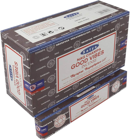 015 Satya 15g Good Vibes Incense