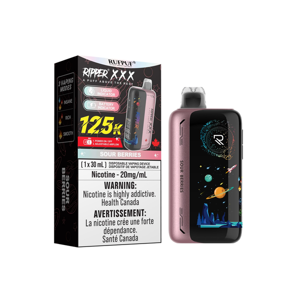 [S] Sour Berries Ripper XXX 125K 20mg 30ml