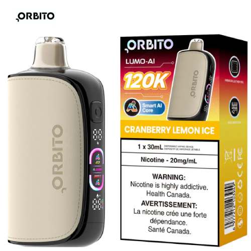(S)Cranberry Lemon Ice 120k Orbito Lumo AI 20mg 30mI