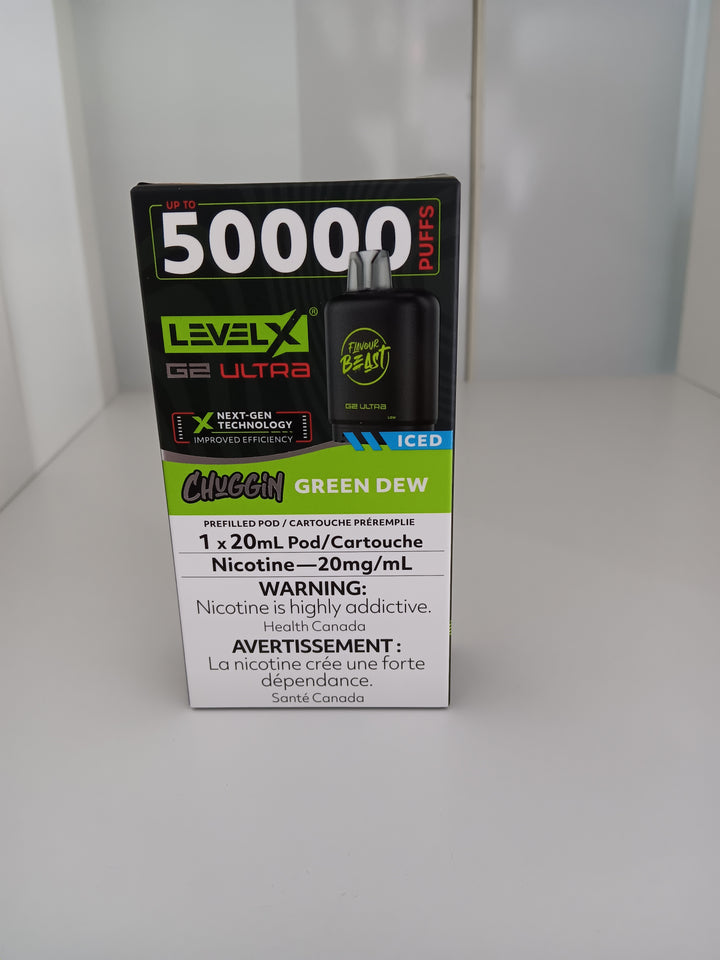 [S] Green dew g2 ultra chuggin LevelX 50K (Without Battery)