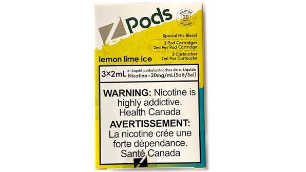 [S] Lemon Lime Ice  Zpod 20mg 3x2ml