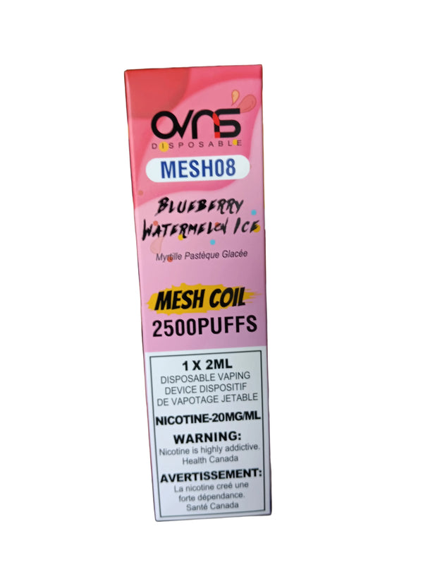 Blueberry watermelon ice O VNS 2 500kO 2 0mg 1 x2ml