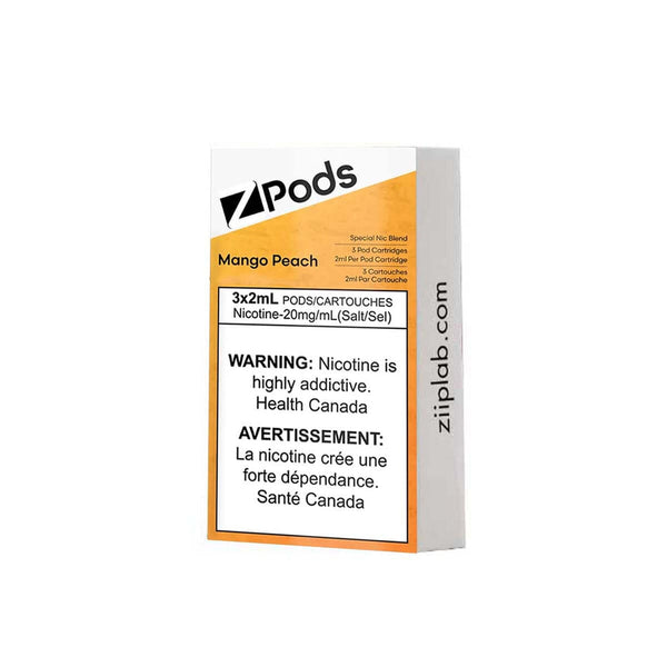 [S] Mango peach Zpod 20mg 3x2ml