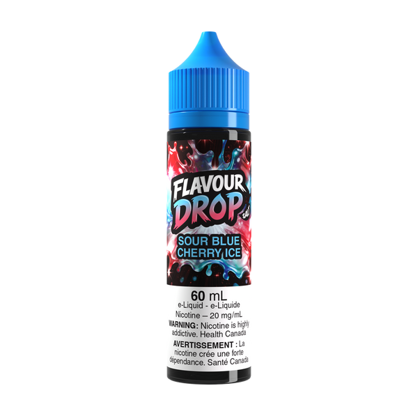 Sour Blue Cherry Ice Flavour Drop20mg 60 ml e-liquid Salt