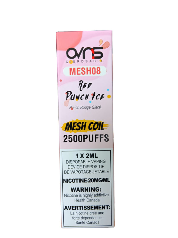 Red punch ice O VNS 2 500kO 2 0mg 1 x2ml
