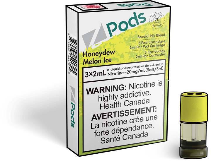 [S] Honeydew melon ice Zpod 20mg 3x2ml