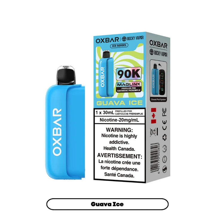 [S] Guava  Ice  Oxbar Maglink pre-filled pods 90k 20mg 30mI