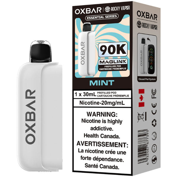 (O) Mint Oxbar Maglink pre-filled pods 90kO 20mg 30mI