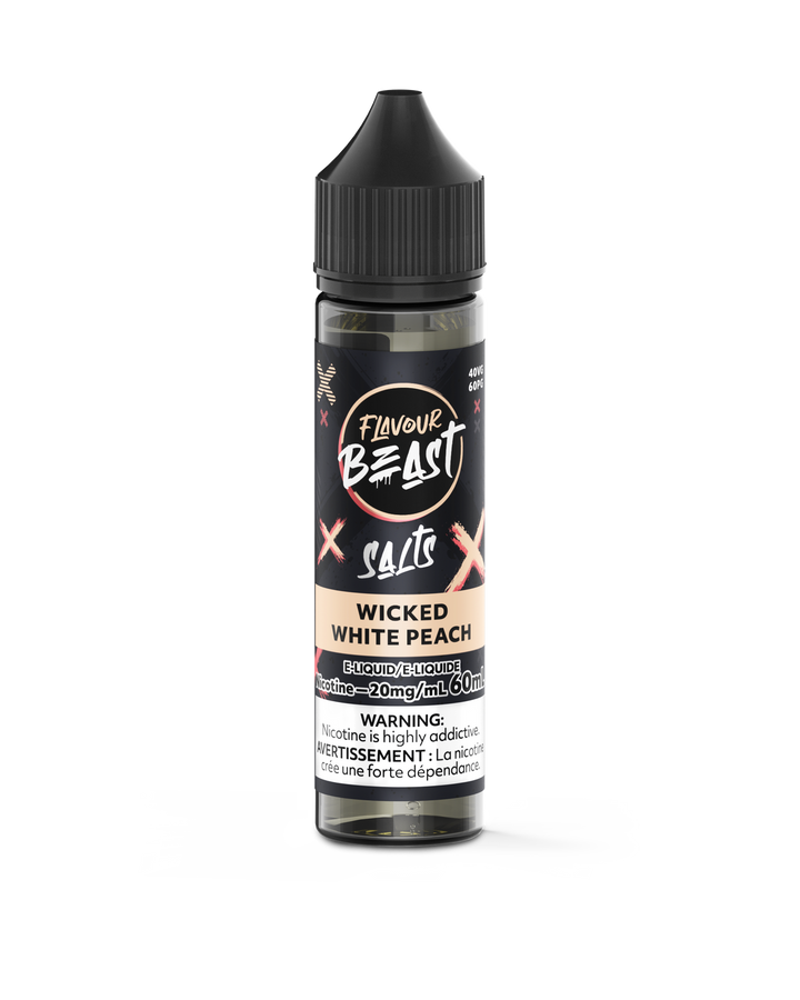 [S] Wicked White Peach Flavour Beast 20mg 60ml E-Liquid