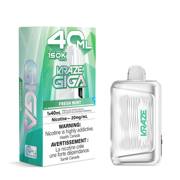 (S) Fresh Mint Kraze Giga 150K 20mg 1*40ml