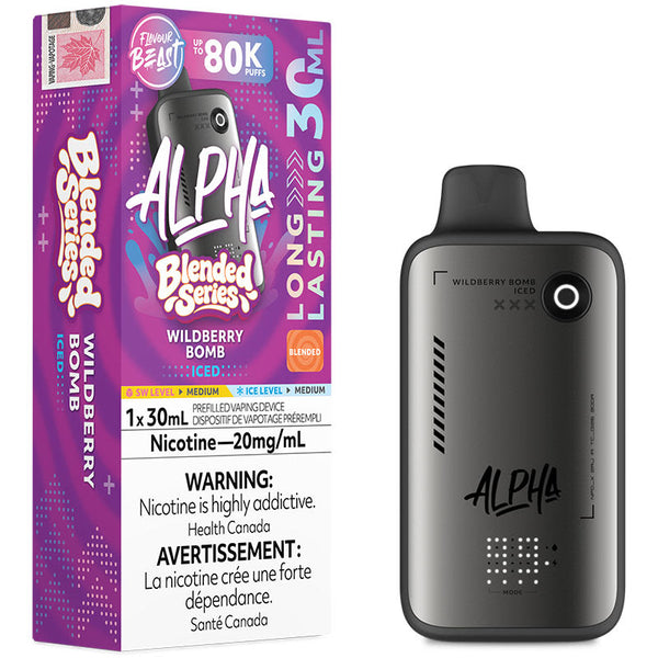 Wild Berry Bomb Iced Blast Flavour Beast Alpha 80kO 20mg 30ml