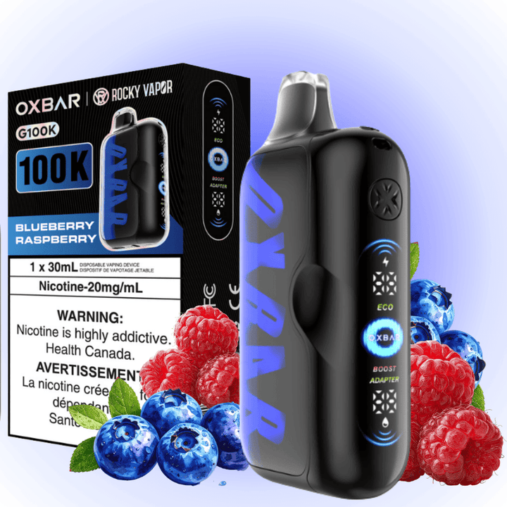 (S) Blue Raspberry Oxbar G 100k 20mg 30ml