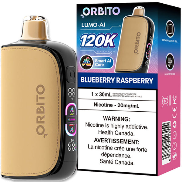 [S] Blueberry Raspberry Lemon Ice 120k Orbito Lumo AI 20mg 30mI