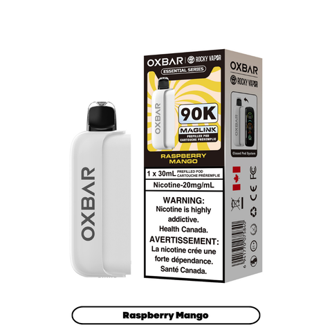 [S] Raspberry Mango Oxbar Maglink pre-filled pods 90k 20mg 30mI