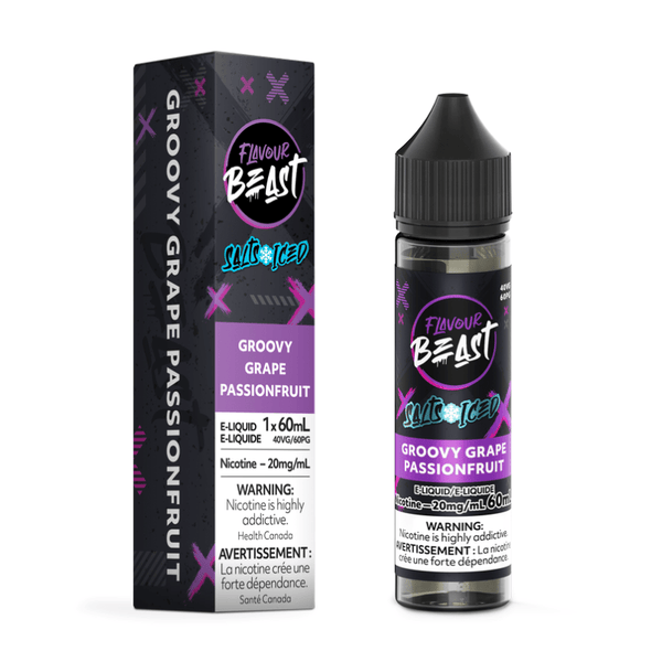Groovy grape passionfruit iced 2 0mg/60ml F lavour B east