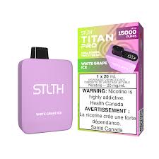 White Grape Ice STLTH Titan Pro 15K 20mg 20ml
