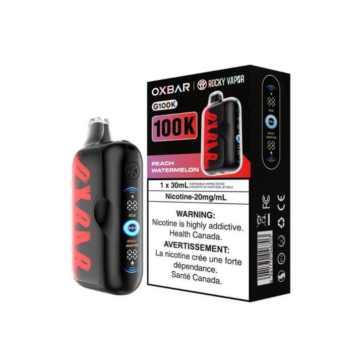 (S) Peach Watermelon Oxbar G 100k 20mg 30ml