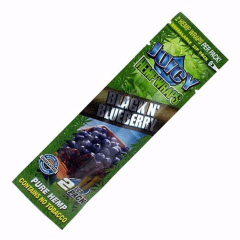 .2 Juicy Jay Hemp Wraps Black ‘N’ Blueberry
