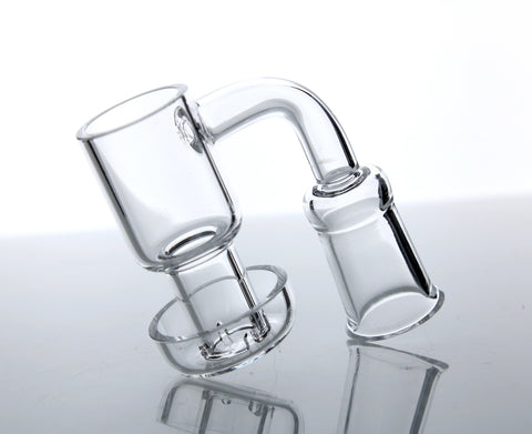 3144| 14mm big #2 90 degree Female Quartz Banger no Carb Cap