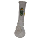 193.5H 10 Inch Ricky and Motery Sticker Beaker