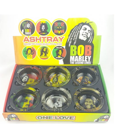 Round Bob Marley Ashtray II | x6