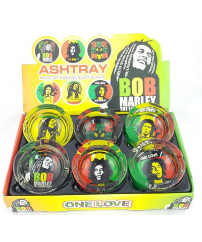 Round Bob Marley Ashtray I I x6