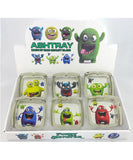 .2 Square Monsters Ashtrays II | x6