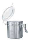 404.2 | CON404 NICE GLASS Stainless Metal Canister - Small