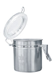 404.2 | CON404 NICE GLASS Stainless Metal Canister - Small